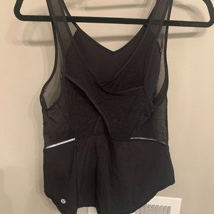 Lulu lemon black tank top